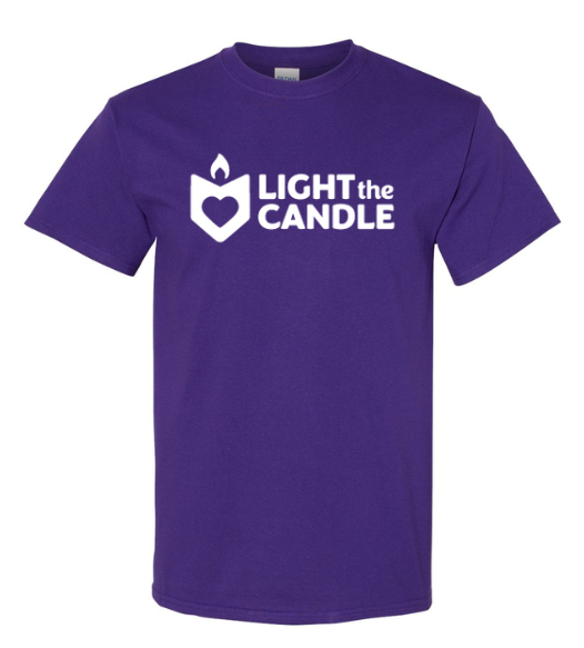 Light the Candle Purple T-Shirt
