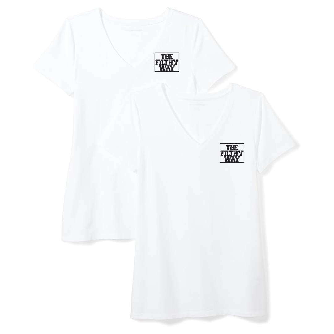 The Filthy Way Women's Cotton V-Neck