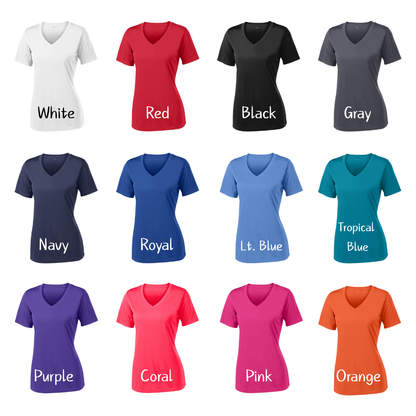 The Filthy Way Women's Dri-Fit V-Neck