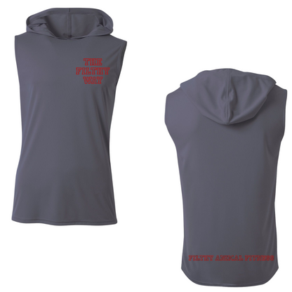 Sleeveless Hooded T-Shirt