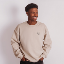 Load image into Gallery viewer, 2 kids and dad crewneck
