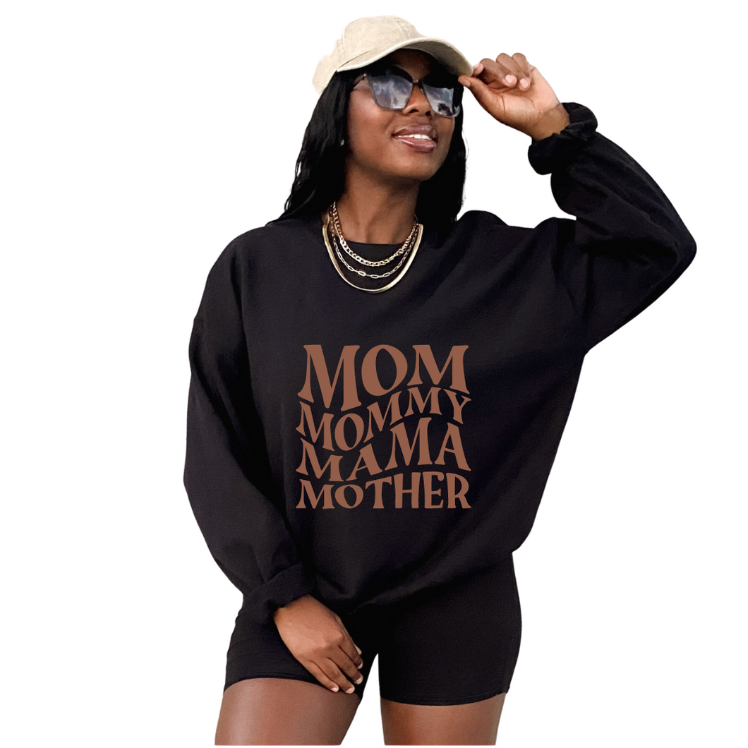 mom, mommy crewneck