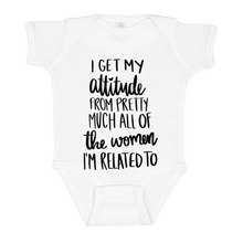 Load image into Gallery viewer, attitude onesie
