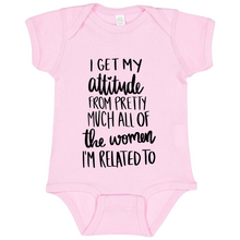 Load image into Gallery viewer, attitude onesie
