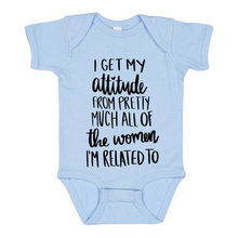 Load image into Gallery viewer, attitude onesie
