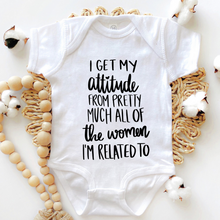 Load image into Gallery viewer, attitude onesie
