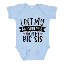 Load image into Gallery viewer, awesome sister onesie
