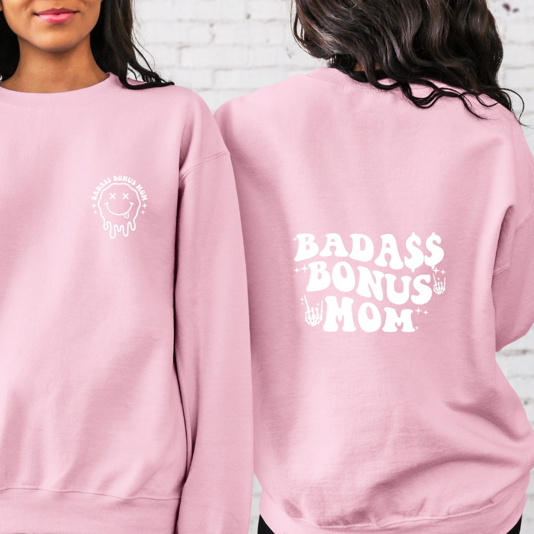 bada$$ bonus mom crewneck