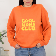 Load image into Gallery viewer, floral cool mom&#39;s club crewneck
