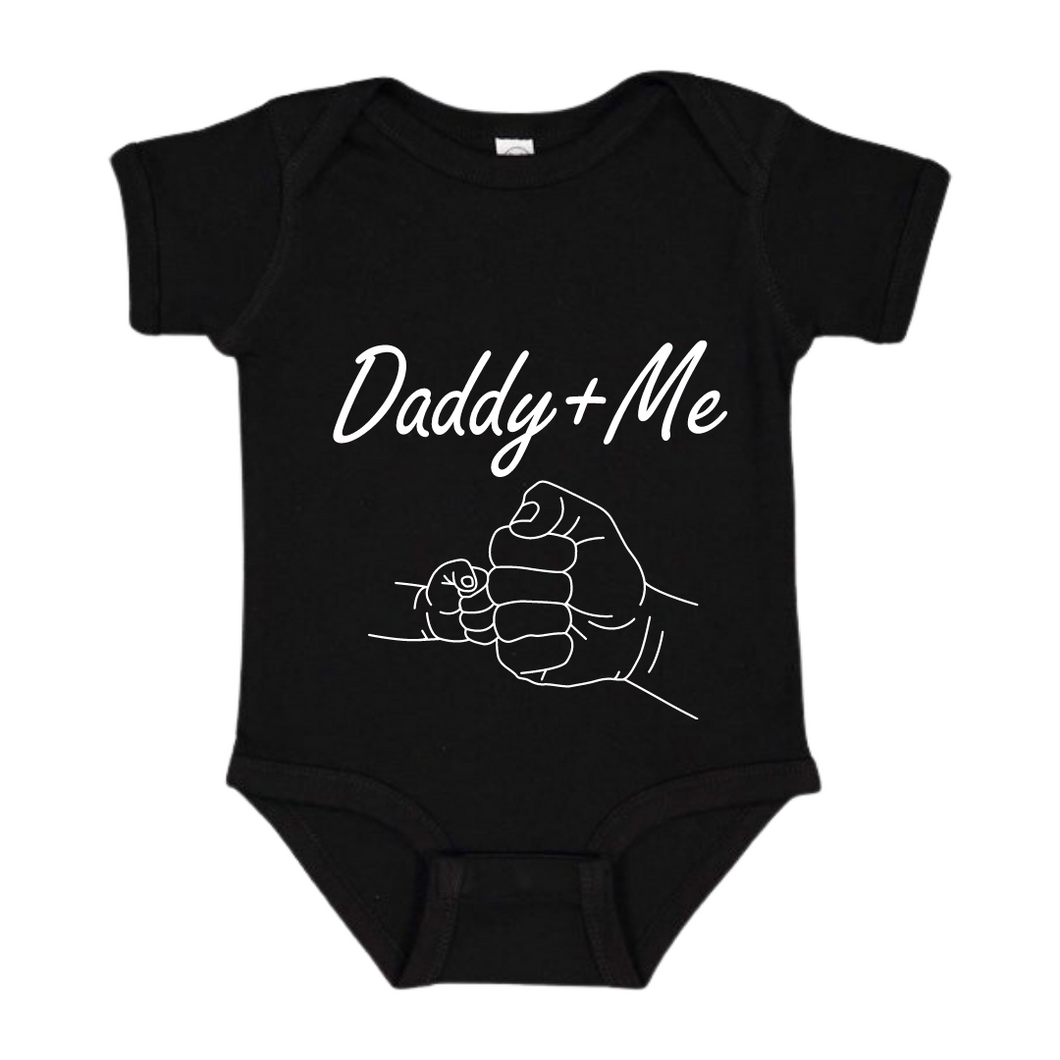 daddy and me onesie