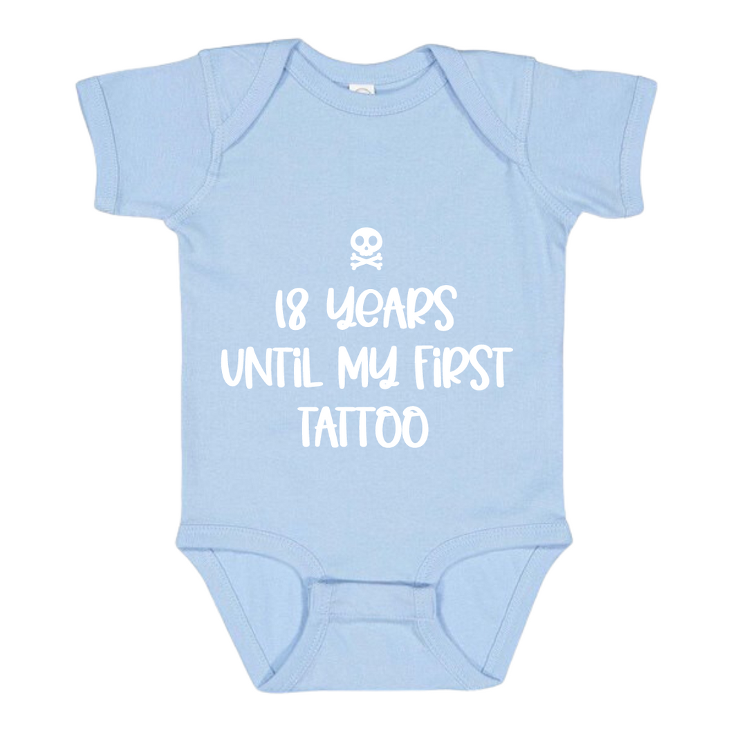 my first tattoo onesie