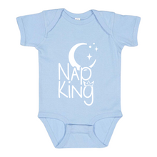 Load image into Gallery viewer, nap king onesie
