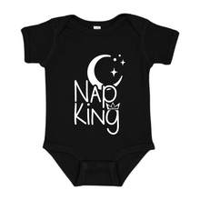 Load image into Gallery viewer, nap king onesie
