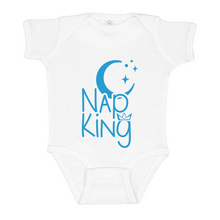 Load image into Gallery viewer, nap king onesie
